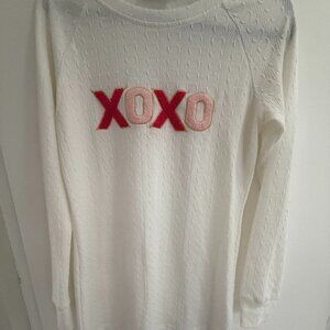 Fashion Women's XOXO White Sweater